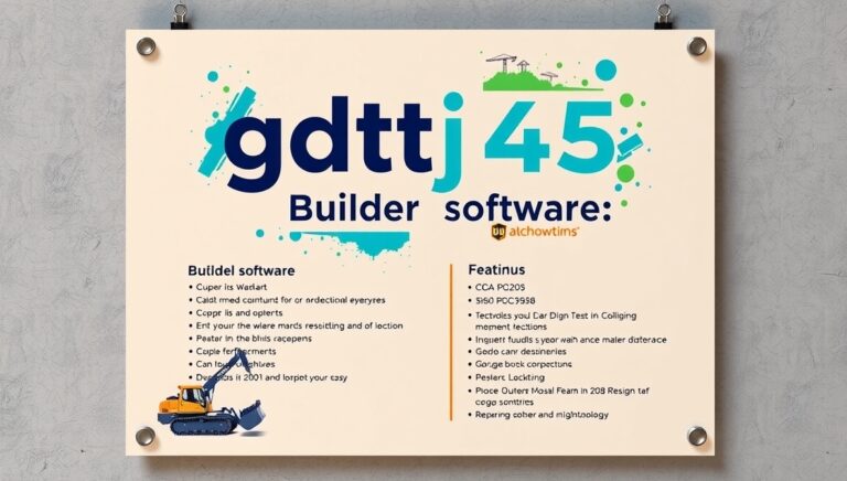 details of gdtj45 builder software