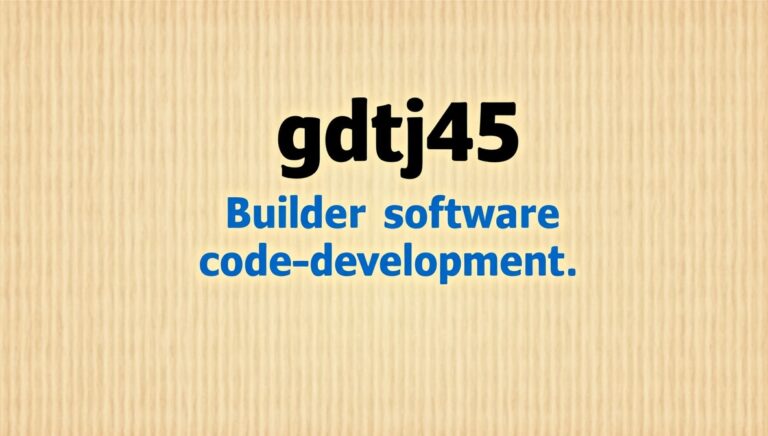 gdtj45 builder software code development
